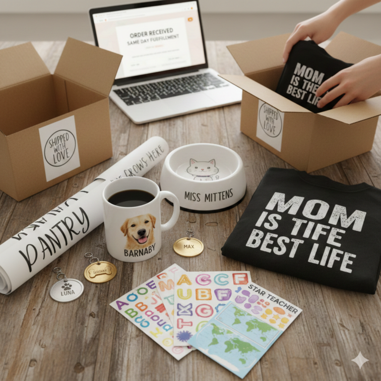 Print on demand fulfillment UK